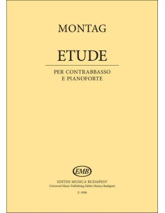 MONTAG L.-Studio per contrabbasso e pianoforte