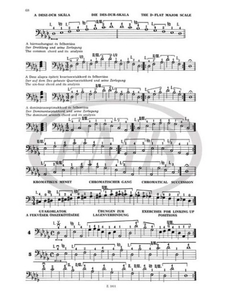 MONTAG L.-Method 1 for Double Bass