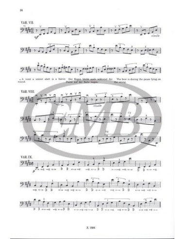 MONTAG L.-Method 2º for Double Bass