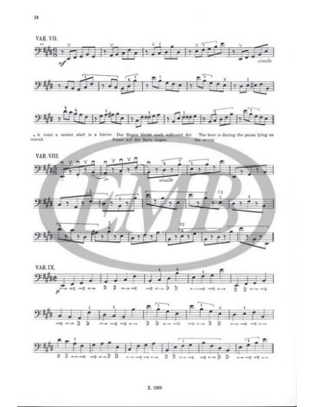 MONTAG L.-Method 2º pour contrebasse