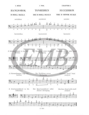 MONTAG L.-Method 3º A for Double Bass