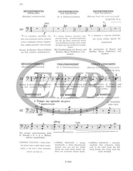 MONTAG L.-Method 3º B for Double Bass