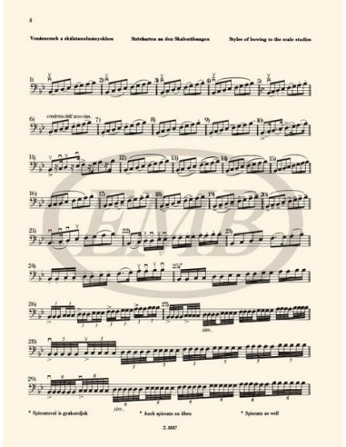 MONTAG L.-Method 5º für Kontrabass