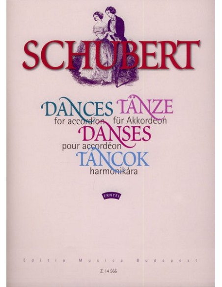 SCHUBERT F.-Danze per fisarmonica (Ernyei)