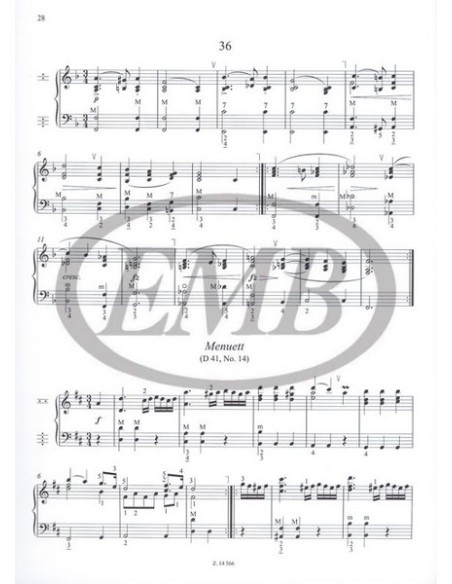 SCHUBERT F.-Danze per fisarmonica (Ernyei)