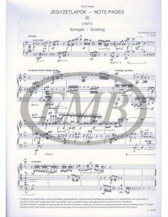 SOPRONI J.-Note Pagine 3 e 4 per pianoforte 2