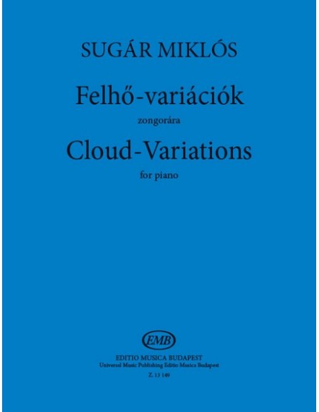SUGAR M.-Cloud Variations for Piano