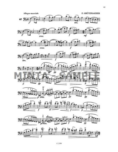SOMLO K.-Etüden für Violoncello