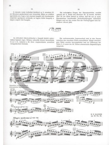 SZENDE & KALLAY-Medium Grade Method 1 for Violin