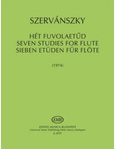 SZERVANSKY E.-E.-Etüden (7) für Flöte
