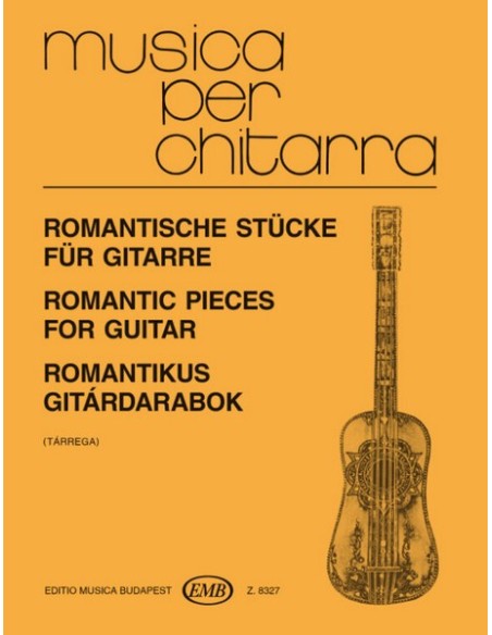 TARREGA F.-Romantic Pieces for Guitar (Benko)
