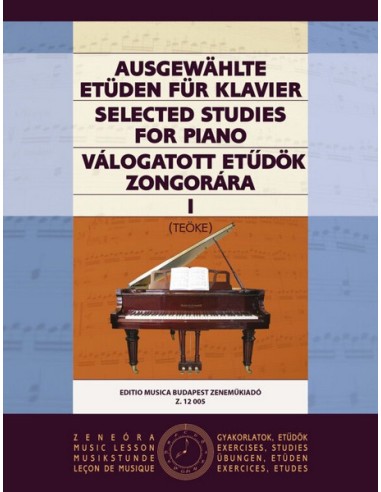 TEOKE M.-Selected Studies 1st for Piano