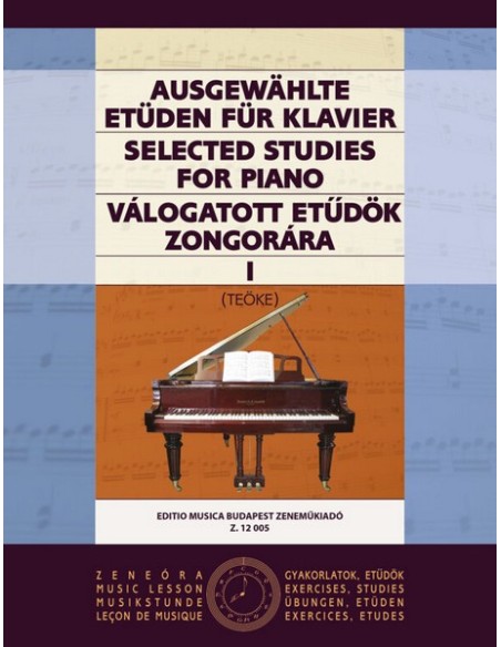 TEOKE M.-Selected Studies 1. für Klavier