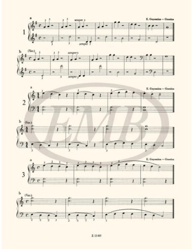 TEOKE M.-Selected Studies 1st for Piano