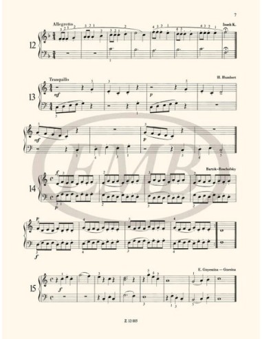 TEOKE M.-Selected Studies 1st for Piano