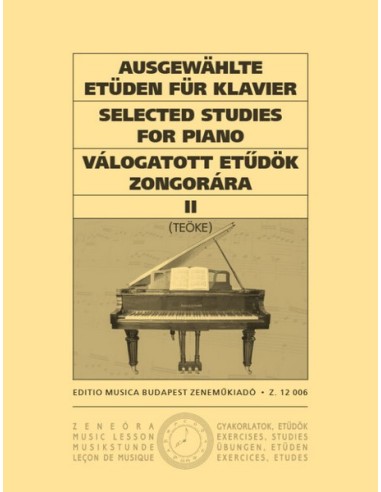 TEOKE M.-Selected Studies 2nd for Piano
