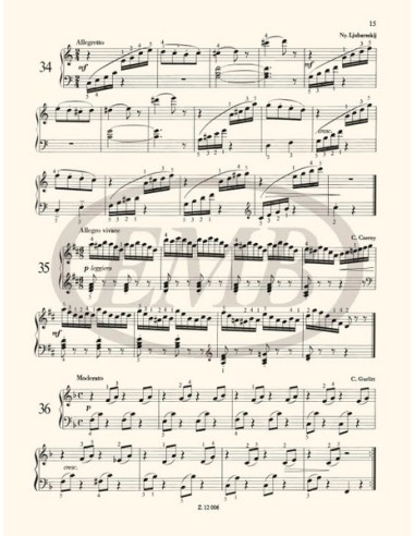 TEOKE M.-Selected Studies 2nd for Piano