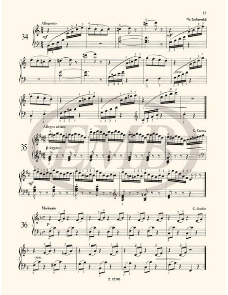 TEOKE M.-Selected Studies 2nd für Klavier