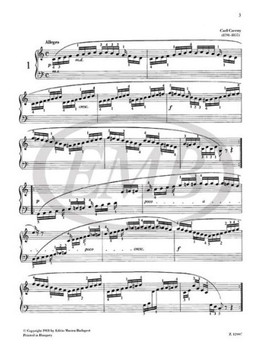 TEOKE M.-Selected Studies 3. für Klavier