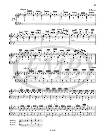 TEOKE M.-Selected Studies 4th for Piano