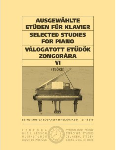 TEOKE M.-Selected Studies 6th pour piano