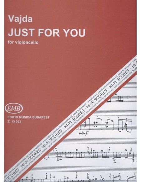 VAJDA J.-Solo per te per violoncello