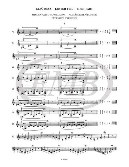 VARASDY & NAGYIVAN & SZTAN-3rd Method for Trumpet
