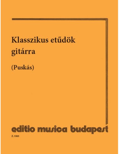 VARIOS-Studi classici per chitarra (Puskas)