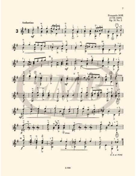 VARIOS-Studi classici per chitarra (Puskas)