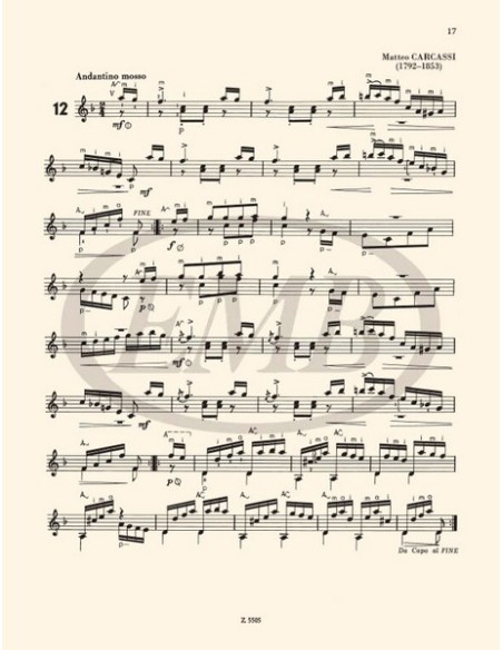 VARIOS-Studi classici per chitarra (Puskas)