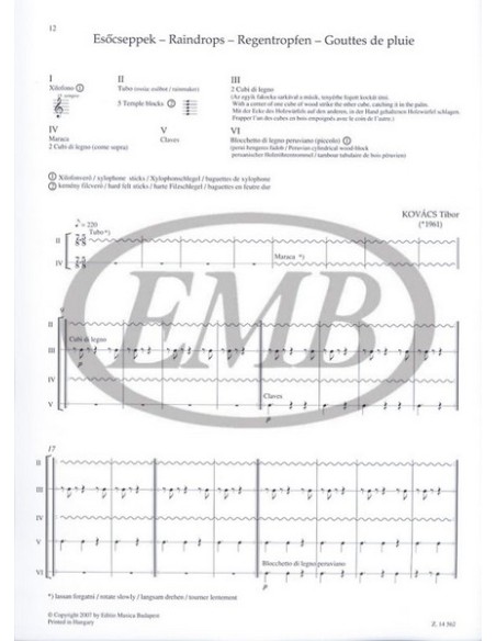 VARIE-Musica da camera per percussioni