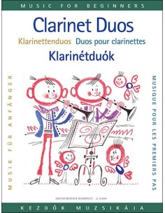 VARIE-Musica per principianti: Duetti per principianti per 2 clarinetti (Mariassy)