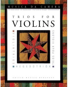 DIVERS-Trios pour 3 violons (Soos)