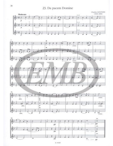 VARIOS-Trios para 3 Violines (Soos)