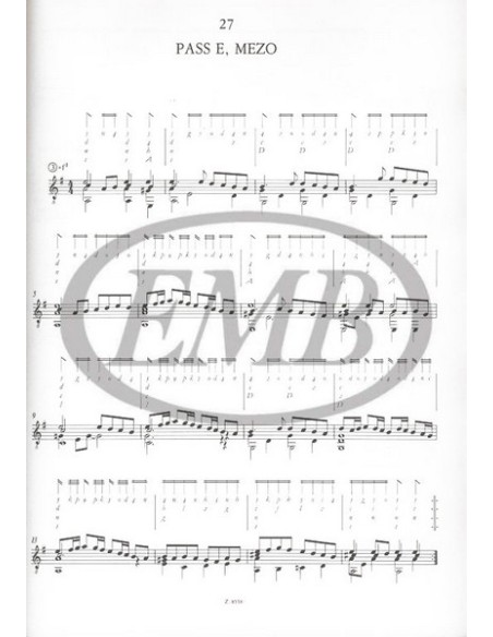 WAISSEL M.-Tablature Vol.2 per chitarra (Benko)