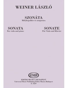 WEINER L.-Sonata per viola e pianoforte