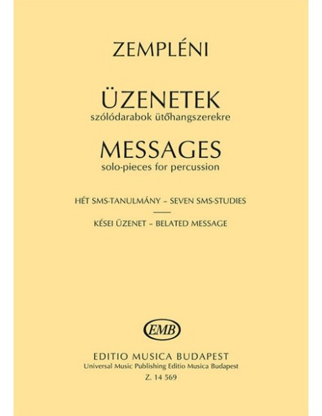 ZEMPLENI L.-Messaggi per percussioni