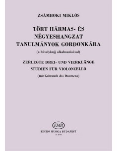 ZSAMBOKI M.-Arpeggio Studies for Cello