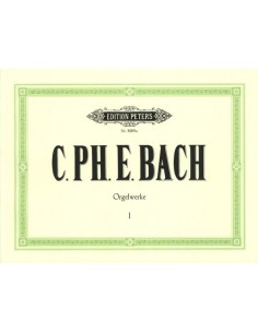 BACH C.P.E.-Obras Selectas Vol.1: 6 Sonatas para Organo (Fedtke)