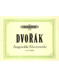 DVORAK A.-Pièces originales (sélection de 12 pièces) pour piano à 4 mains (Lerche)