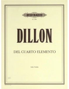 DILLON J.-Del Cuarto Elemento para Violin