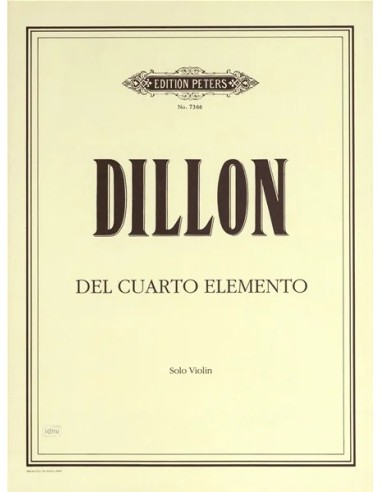 DILLON J.-From the Fourth Element for Violin