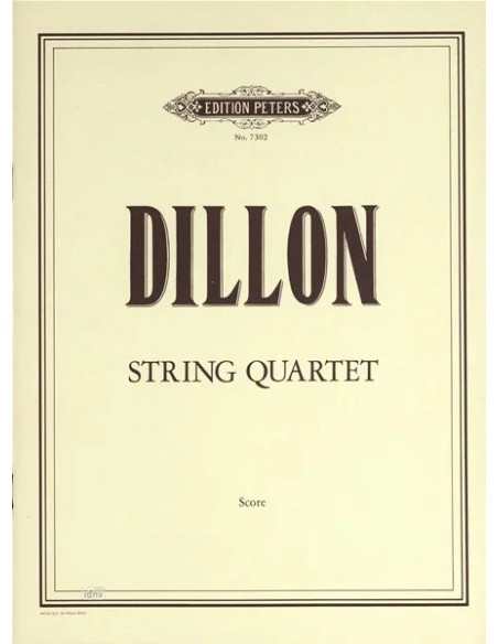 DILLON J.-Quartet No. 1 for String Quartet