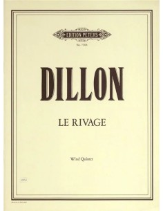 DILLON J.-Le Rivage pour quintette à vent