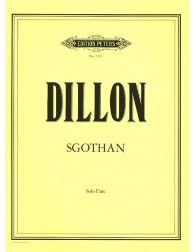 DILLON J.-Sgothan pour flûte traversière