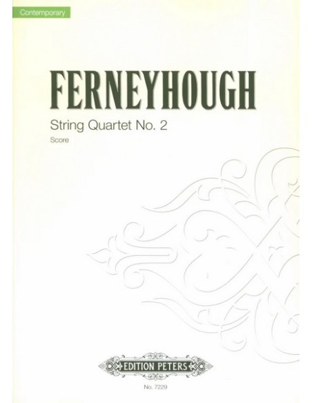 FERNEYHOUGH B.-Quartet No. 2 for String Quartet