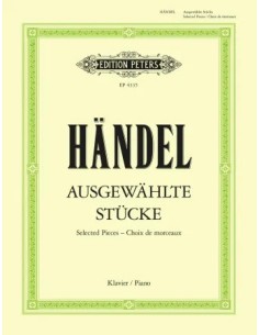 HAENDEL G.F.-Album mit 10 Originalstücken für Klavier