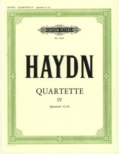 HAYDN J.-Famous Quartets 4th: 33 Quartets for String Quartet