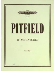 PITFIELD T.B.-Miniatures (11) pour harpe