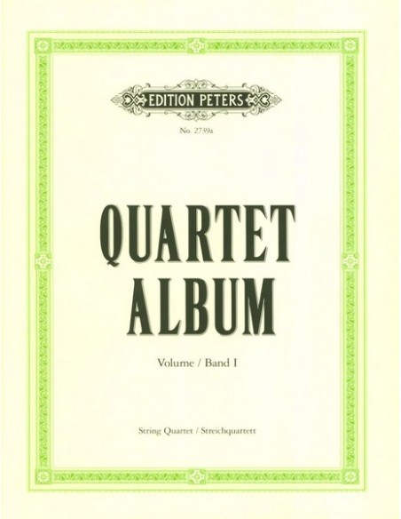 MISCELLANEOUS-Easy Movements from Famous Quartets Vol.1 for String Quartet